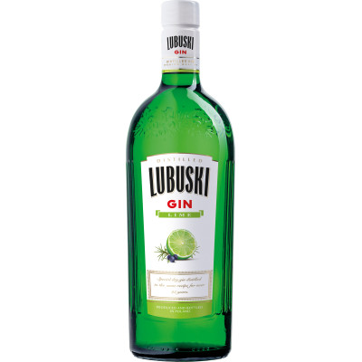 Джин Lubuski Lime 0.7 л 40%, 5901064767531