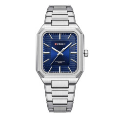 Curren 8457 Silver-Blue