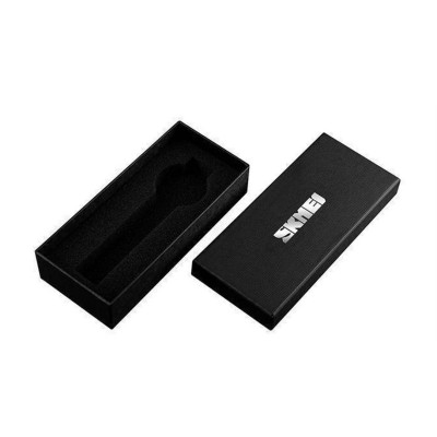 Коробка для часов Skmei Thin Black box, 1000-0319