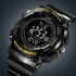 Skmei 2077BKGD Black Gold+Compass, 1080-2036