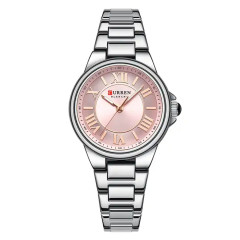 Curren 9091 Silver-Pink