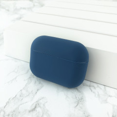 Чехол Airpods Pro Silicone Case Slim Gray Blue