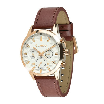 Guardo B01338-5 Brown-Cuprum-White, 1134-0426