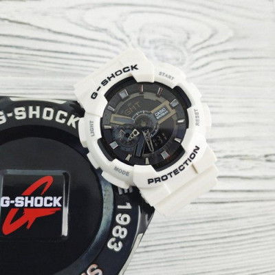 Casio G-Shock GA-110 White-Black New, 1006-1383, Casio
