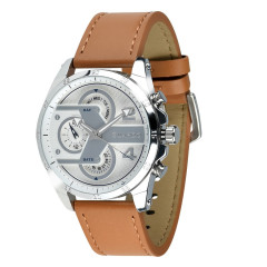 Guardo B01318-2 Brown-Silver-White