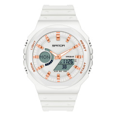 Sanda 6016 White-Rose Gold