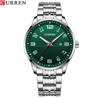 Curren 8411 Silver-Green, 1008-0354