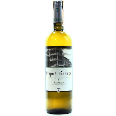 Вино Старый Тбилиси Алаверди белое полусухое 0.75 л 12%, 4860004073358, Georgian Wines and Spirits Company