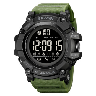 Skmei 2053AG Army Green Bluetooth, 1080-1676