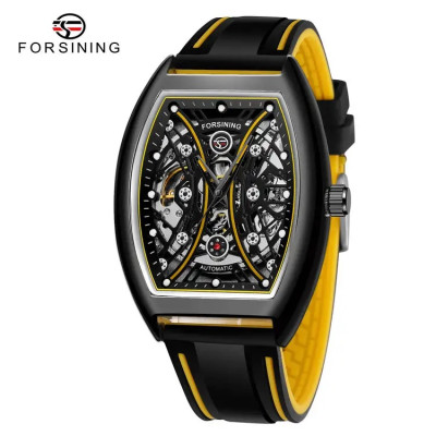 Forsining 8252 All Black-Yellow, 1059-0212