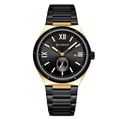 Curren 8471 Black-Gold-Black, 1008-0505