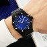 Audemars Piguet Royal Oak Quartz Black-Blue, 1041-0049, Audemars Piguet