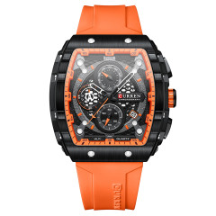 Curren 8442 Black-Orange