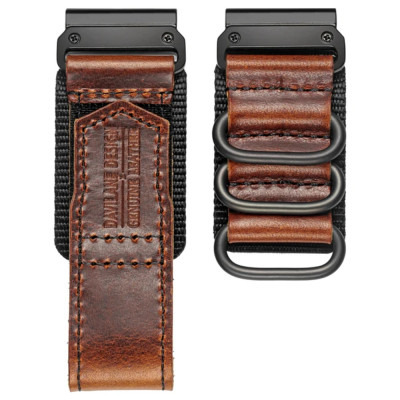 Ремешок для часов Hemsut HGA137 Mens leather Garmin Whisky 22 mm, 1051-1288