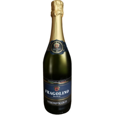 Напиток на основе вина Fragolino Bianco Veroni Di Marko 7% 0.75 л, 8057190500393