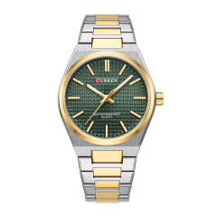 Curren 8439L Silver-Gold-Green