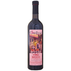 Вино La Cantina Vino Secco Rosse червоне сухе 9.5-14% 0.75 л