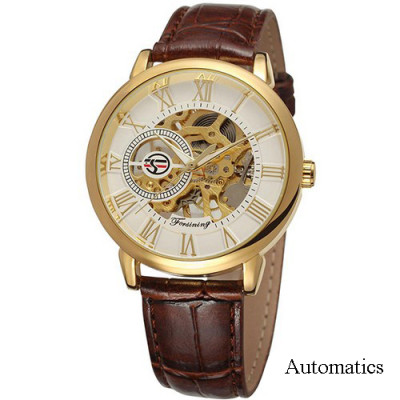 Forsining 8099 Automatics Brown-Gold-White, 1059-0286