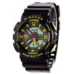Наручний годинник Casio G-Shock GA-110 Black-Yellow