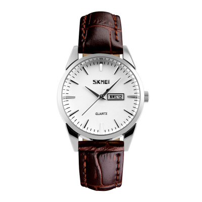 Skmei 9073SIWT-S Silver-White lady, 1080-1602