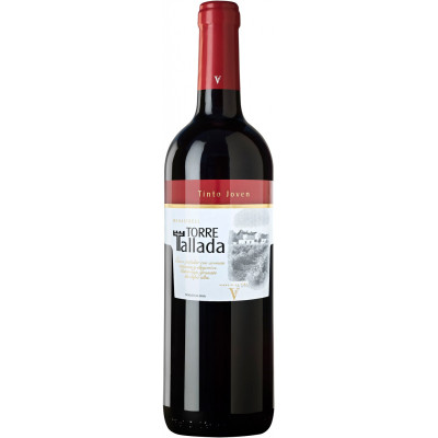Вино Torre Tallada Tinto Joven красное сухое 0.75 л 13%, 8412276221126
