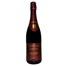 Вино ігристе Chateau le Jardin Red Semi Sweet червоне напівсолодке 0.75 л