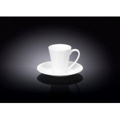 Кофейная чашка и блюдце 110мл. Wilmax WL-993054