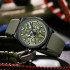 Curren 8437 Black-Green, 1008-0417