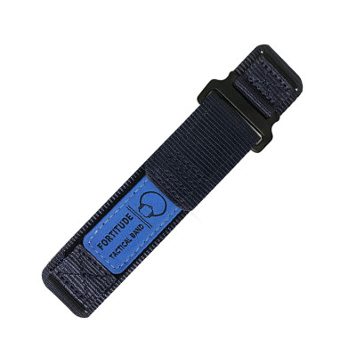 Ремінець для годинника Nylon Blue 20 мм, 1051-1232