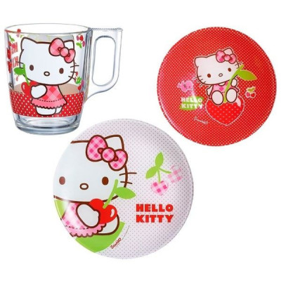 Набор детский Luminarc Hello Kitty J0768 3пр., J0768