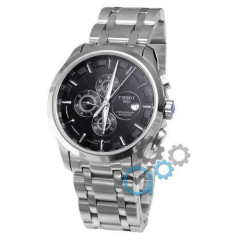 Tissot T-Classic Couturier Chronograph Steel Silver-Black