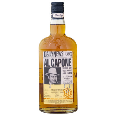 Напій алкогольний Солодовий з медом AL CAPONE 0.5 л 38%, 4820136353124