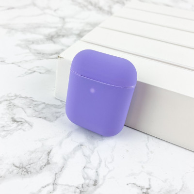 Чехол Airpods 1/2 Silicone Case Slim Violet, 1177-0018