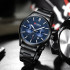 Curren 8446 Black-Blue, 1008-0432