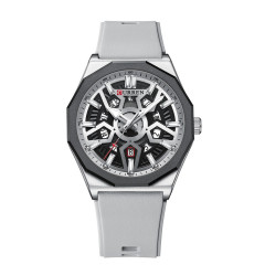 Curren 8437 Silver-White