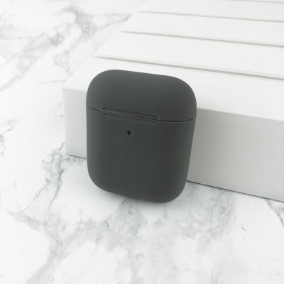 Чехол Airpods 1/2 Silicone Case Slim Lavender Gray, 1177-0049