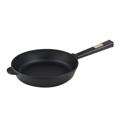 Чавунна сковорода Brizoll Optima-Black 260х60 мм, 2660О-Р1-plv