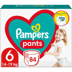 Подгузники-трусики Pampers Pants 6 (14-19 кг), 84 шт.