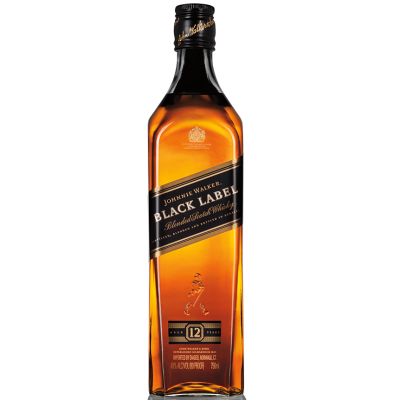 Виски Johnnie Walker Black Label 12 лет выдержки 0.5 л 40%, 5000267024400, Johnnie Walker
