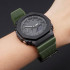 Ремінець для Casio G-Shock GM-2100 GA2100/2110 Army Green Silver, 1051-0847