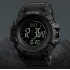 Skmei 1356BK Black + Compass, 1080-0838, Skmei