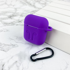 Чехол Airpods 1/2 Silicone Case Violet