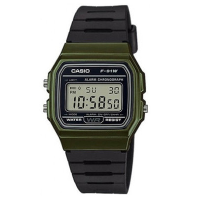 Чоловічий годинник Casio F-91WM-3A, 1006-2345