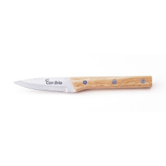 Ніж для овочів 9 см Con Brio CB-7011 з дерев'яною ручкою