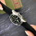 Годинник наручний Awarder Embroidery Silver-Army Green Black Automatic 10ATM, 1202-0006