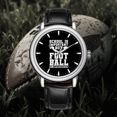 Football Watch for Dad Model 220117 - Personalized Vintage Design