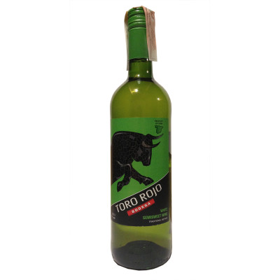 Вино Bodega Toro Rojo біле напівсолодке 0.75 л