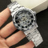 Winner 8012 Diamonds Automatic Silver-Black, 1099-0029