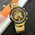 Winner 8067 Gold-Black-Black Red Cristal, 1099-0013