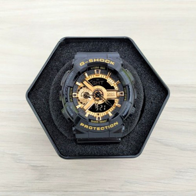 Casio G-Shock GA-110 Black-Gold New, 1006-1339